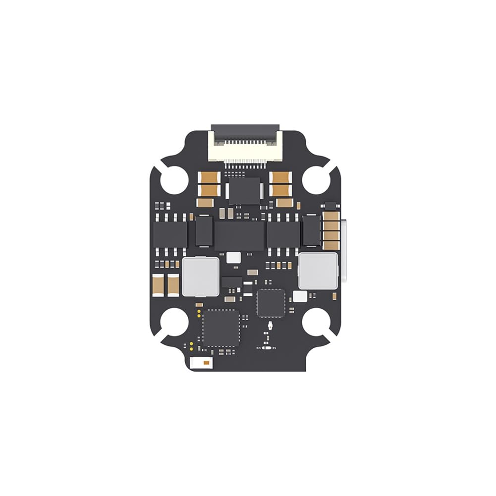 Borg 5S RX FC Controller con Ricevitore Integrato 2.4G Supporto Batterie LIHV per Componenti Racing FPV