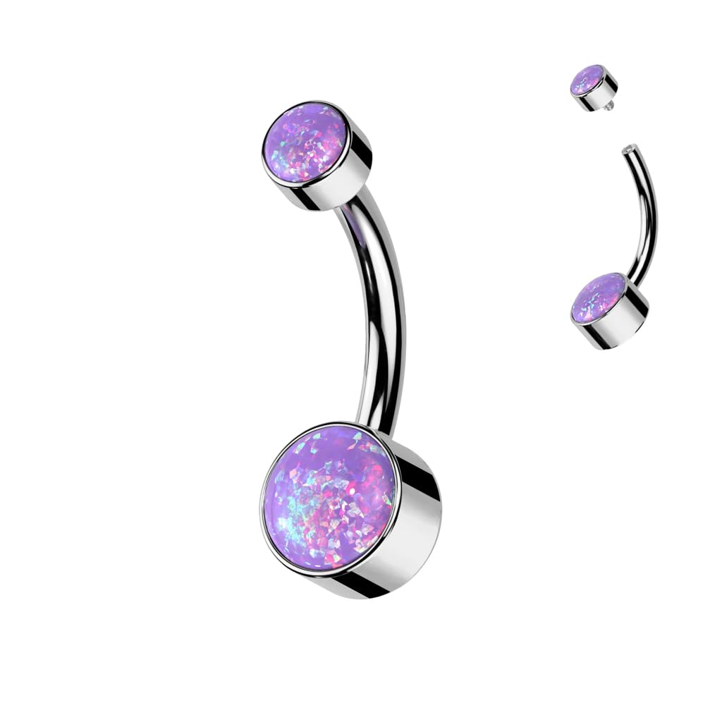 FIFTH CUE Implant Grade Titanium Navel Ring