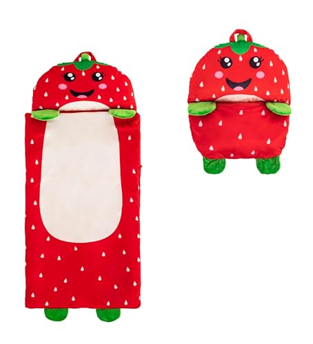 Image of Kid's Nap Buddies Character Preschool Nap Mat, Toddler Sleeping Bag with Pillow for Daycare, Ages 3+