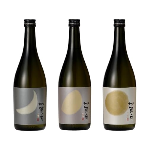 日本酒[酔いを楽しむ]加賀ノ月 月の満ち欠けセット(720ml×3本)三日月・半月・満月 地酒 お酒 詰め合わせ