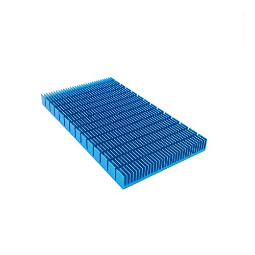 Awxlumv Kühlkörper Aluminium großes Modul Kühler Fin Board 15 x 8,5 x 1,2 cm blau Cover