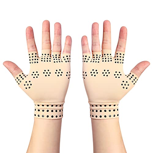 YUYTE Guantes Magnéticos, Artritis Reumatoide Tratamiento, para la Artritis y Anti-Edema y Reumatoide, Terapia de Compresión de Salud de Dolor de Mano(1)