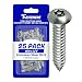 #10 x 3/4" Button Head Torx Security Sheet Metal Screws Stainless Steel Tamper Resistant, Qty 25 Number 10 Size x 3/4" Length by Fastenere