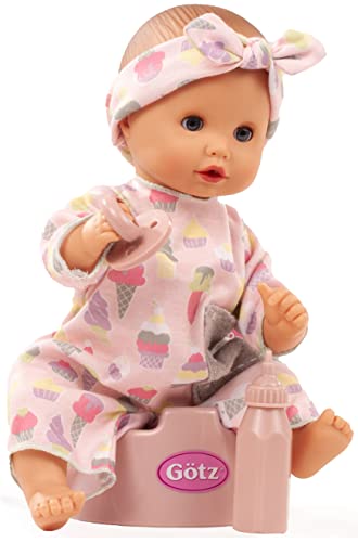 Götz 2353150 Sleepy Aquini Girl Pink Popsicle Puppe 33 cm Badepuppe 6-TLG
