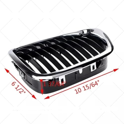 Grille de capot E39 calandre de remplacement contre usure pour BMW 525i à M5 - 6