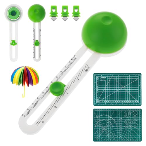 Infreecs Taglierina Circolare Rotante, Verde