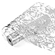 28cmx15m Tischläufer Silber Glitzer Rolle TIMESETL Glitzer Deko Tischdeko Party Tischband Geburtstag Netz Tischläufer Silberne Hochzeit Deko Sequined Table Runner