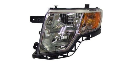 Sherman Replacement Part Compatible with Ford Edge Driver Side Headlight Assembly Composite (Partslink Number FO2502228)