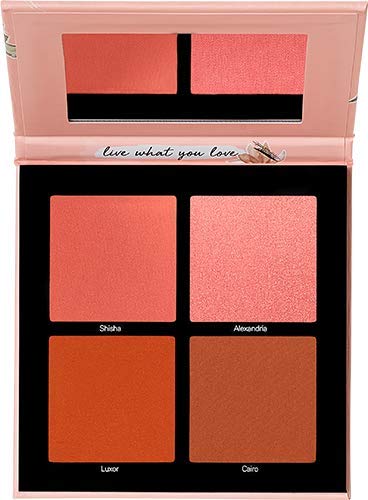 Catrice x EMAN 4-Shade Universal Blush Palette | Buildable & Buttery Powder Formula | Vegan | Alcohol, Perfume & Oil Free | Cruelty Free