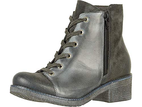 Naot Women's Groovy Boot Oily Midnight/Vintage Ash Lthr 9 M US