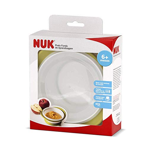 Prato Fundo de Aprendizagem - NUK, Verde