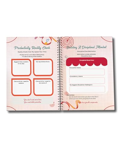 Image of The Comeback Journal | Productivity Journal for Focus, Discipline, Habit Building & Personal Growth | Daily Planner with Reflection, Goal Setting & Progress Tracking