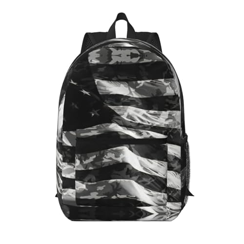 Mochila escolar ligera EdWal con bolsillos organizadores y camuflaje resistente