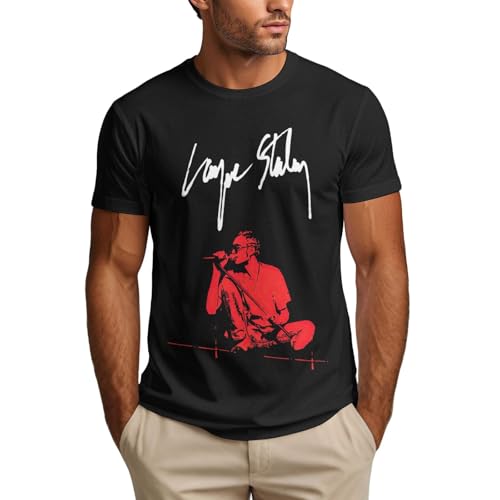 Man Crew-Neck T-Shirts for Lay ne Staleys Tee Comfortable Short Sleeve Top