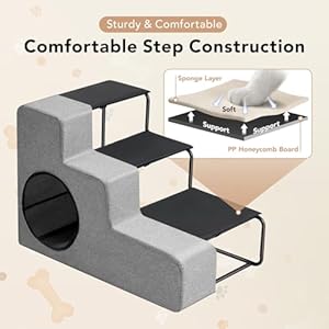 Sturdy-Dog-Stairs-PetThem-185H-Extra-Wide-Safe-Comfortable-Pet-Stairs-for-Bed-Couch-Sofa-and-Chair-Pet-Steps-for-Small-Medium-Dogs-Cats-or-Pets-Joints-Non-Slip-Bottom-Larger-Step-Area - Cucciolini Doodles   Sturdy-Dog-Stairs-PetThem-185H-Extra-Wide-Safe-Comfortable-Pet-Stairs-for-Bed-Couch-Sofa-and-Chair-Pet-Steps-for-Small-Medium-Dogs-Cats-or-Pets-Joints-Non-Slip-Bottom-Larger-Step-Area