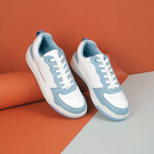 Image of Metro Women Faux Leather Fashion Sneaker Shoes