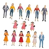 Figura de personas: hecha de material plástico, duradera y práctica de usar, figuras de personas de juguete