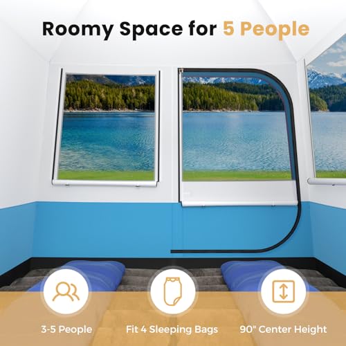 Carpa para 3-5 Personas KOTEK, para Camping y Picnic miniatura 3