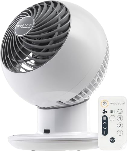 IRIS USA WOOZOO Air Circulator Fan with Remote, Oscillating,...