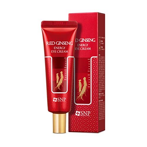 SNP - Red Ginseng Energy Eye Cream - Moisturizes & Hydrates Dry, Sensitive Skin to Help Reduce Sagging Eye Bags - 30ml - Best Gift Idea for Mom, Girlfriend, Wife, Her, Women