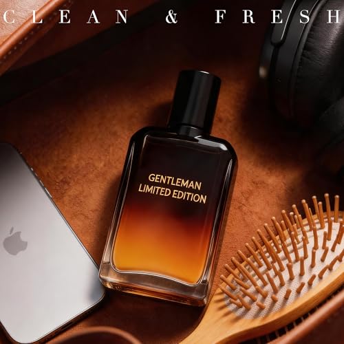 Image of AFLUXE Gentleman Limited Edition Eau de Parfum for Men, Luxury Amber Woody Spicy Cologne, Deep Long Lasting Fragrance, 3.3 fl oz (100 ml)