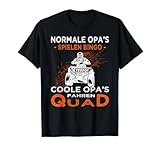 Coole Opas fahren Quad | Quadfahrer Opa T-Shirt
