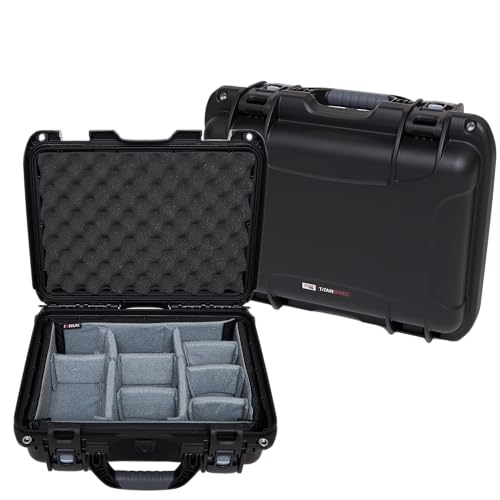 Gator Cases Titan Series Waterproof Utility/Equipment Case with Adjustable Divider Insert, 15' x...