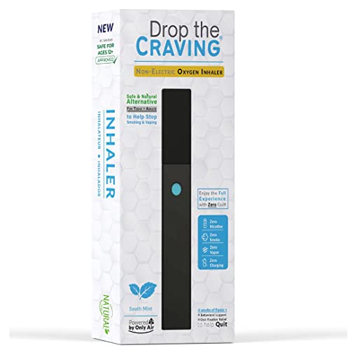 Quit Smoking Behavioral Support To Overcome Cravings | Slim And Sleek Tube With Air Designed To Help Replace The Habit Of Holding, Feel Or Puff | 100% No-Nicotine, No-Smoke, Non-Electric #TOP19