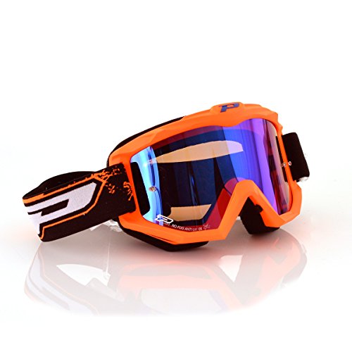 PRO GRIP Unisex Adult Goggles (Matte Black, ONE Size)