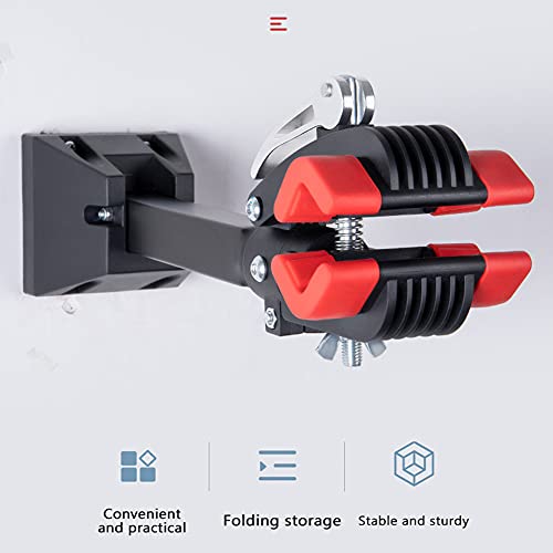 Moochy Suporte de parede para bicicleta Suporte de estacionamento montado na parede Suporte para bic