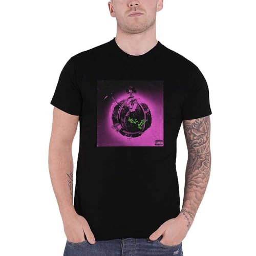 Yungblud T Shirt Rose Album Logo Nouveau Officiel Homme Noir Size M