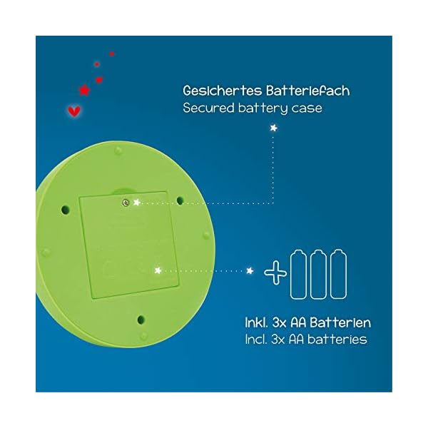 ANSMANN LED Kinder Nachtlicht Elefant - Süße Baby & Kind Einschlafhilfe mit Touch Sensor – Bild 6