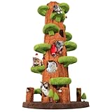 Luxury Cat Tree Tower for Indoor Cats,88.6" Tall Cat Tree,Multi-Level Furniture Activity Center with Scratching Posts Stand House Condo Funny Toys Kittens Pet Play House