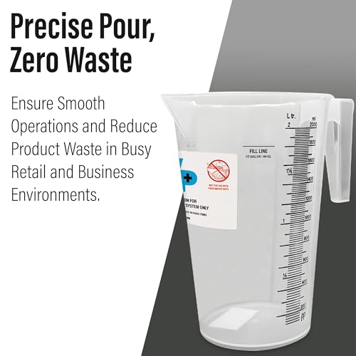 Vaso medidor plástico WIPESPLUS 64 onzas miniatura 7