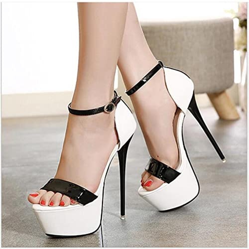 Sandales femme grande taille plateforme noire : finis les pieds douloureux en stiletto