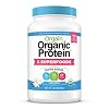 Orgain Organic Plant Based Protein Powder Bundle - Unsweetened, Vanilla Bean, and Superfoods (2 Products)