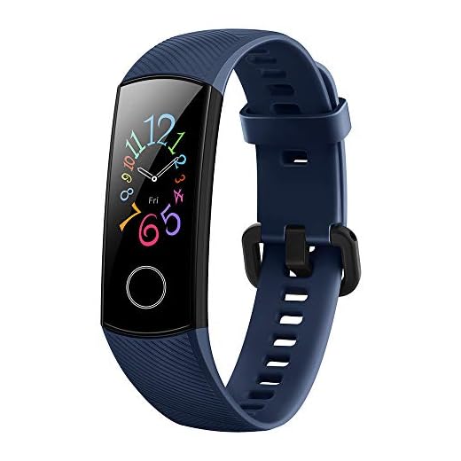 Smartband Huawei Honor Band 5, Tela 0,95" Amoled, 5ATM à Prova D'Água, Monitoramentos diversos Versão Global em Português (Azul)