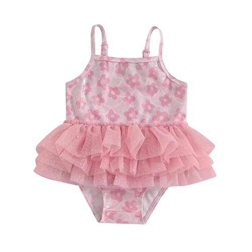 Baby Girls One Piece Swimsuit Sparkly Sequins Mermaid Tutu Fish Scale Bikini Infant Toddler Swinwear Bathing Suit