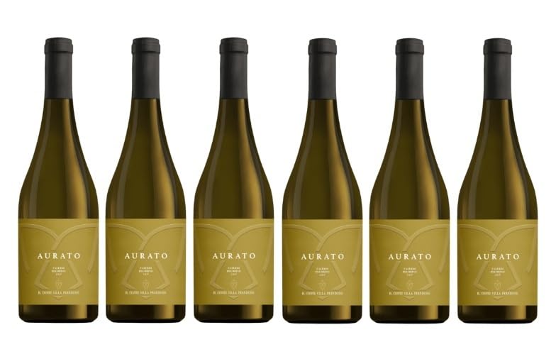 6x 0,75l - 2024er - Il Conte Villa Prandone - Aurato - Falerio Pecorino D.O.P. - Marché - Italien - Weißwein trocken