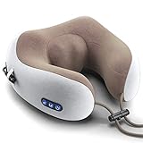 ❥Bieten Sie eine Kissenstütze aus 100% reinem Memory-Schaum. Unser elektrisches Massagegerät kann Druck effektiv absorbieren und bietet ein angenehmes Niveau für Ihren Nacken.