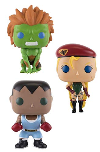 Street Fighter POP Vinyl Figure Set: Blanka, Cammy, Balrog