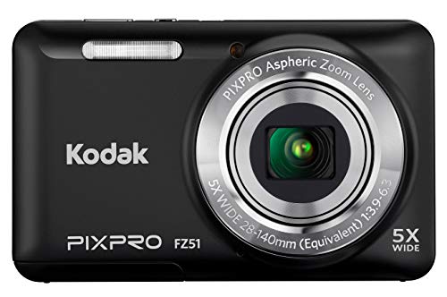 KODAK Pixpro - FZ51 - Appareil Photo Numérique Compact 16 Mégapixels - Noir