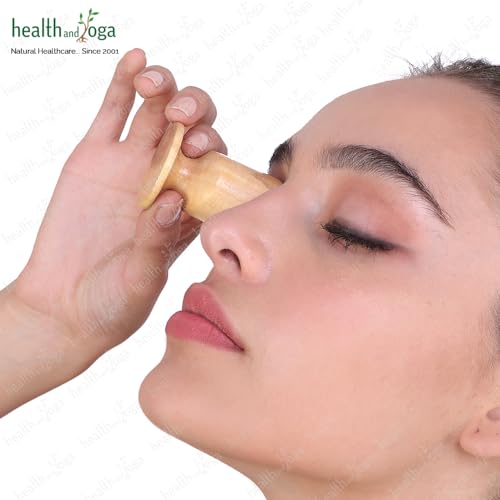 Image of HealthAndYoga ChillEyes Neem Wood Eye Wash Cup (Pack of 2)- Ayurvedic Benefits- Refreshes & Washes impurities from Eyes- Smooth Carved- Relieves eye strain, redness, irritation- For Whole Family