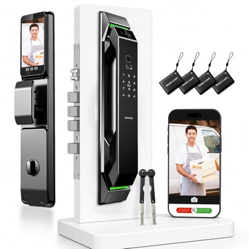7-in-1 3D Face Recognition Smart Door Lock