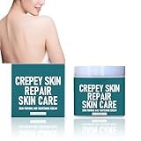 Crepey Skin Repair Treatment Cream, Tightening and Firming Cream for Loose or Saggy, Deeply Moisturising Body Cream for Wrinkly Dry Crepe Skin, Daily Hydrating Repair Lotion