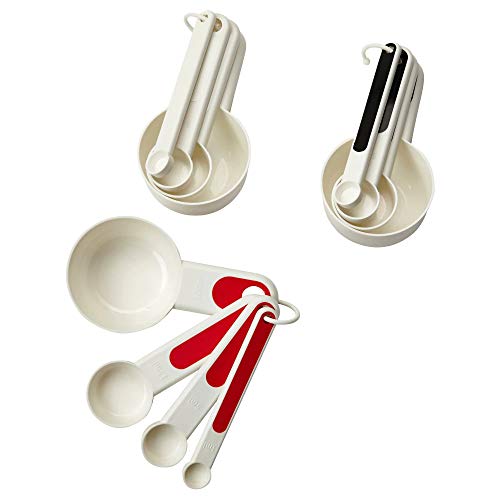 IKEA STAM Set of 4 Pieces Kitchen Measuring Bowls Cups Spoons Teaspoon Tablespoon For Regular Use by Ikea
