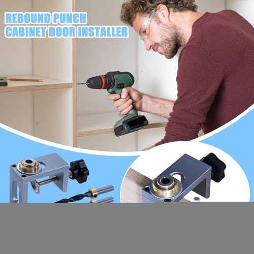 Guide d'alignement rapide réglable pour fixer les portes de placard sans aide - 3