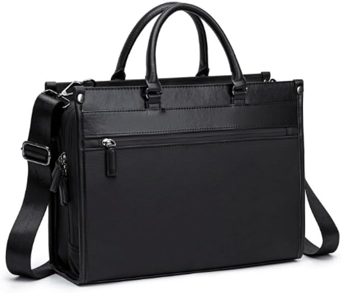 Men's Handbag Business Commuting Briefcase Document Bag Waterproof Computer Large Capacity