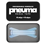 Pneuma Nasal Strips – Performance Powerlite – Extra Strength Nose Strips for Breathing & Oxygen Intake – Athletic Nasal Strips for Running, Snoring Relief & Better Sleep – Nose Breathing Strip