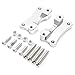 TYMMC Front Quarter Panel Risers Spacer Mount For Harley Davidson Up -(Chrome) -(Aluminum) ZZ1673